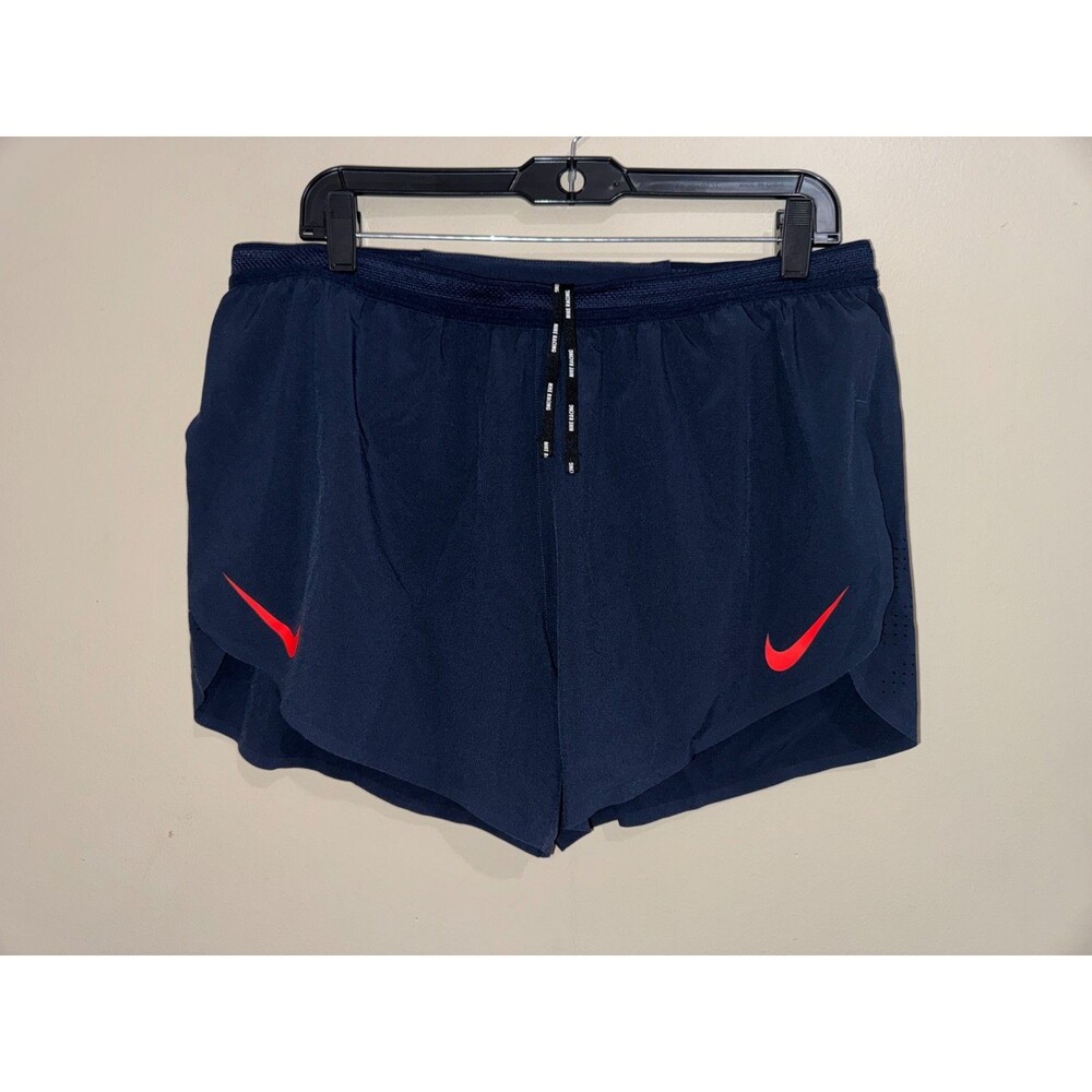 Nike AeroSwift Dri-FIT ADV 4" Brief-Lined Running Shorts Men's L Navy FN3352-451